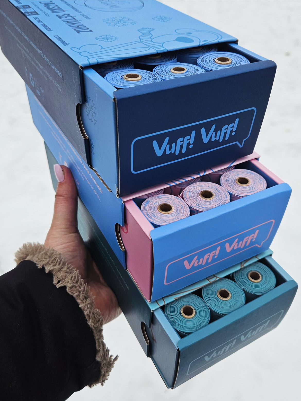 Bagorgani lebomtó kutyakaki zacskó - új színekben