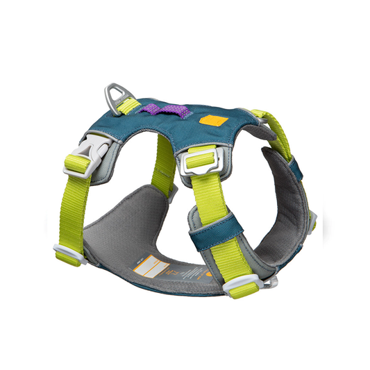 Woolly Wolf Alpha 360 hám – Deep Teal színű prémium kutyahám