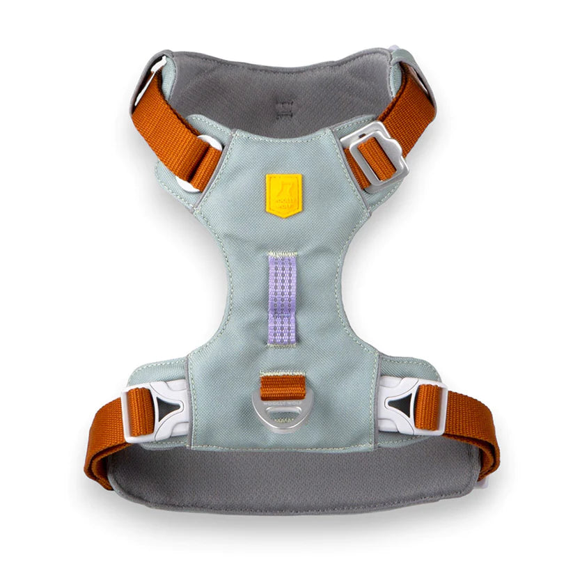 Woolly Wolf Alpha 360 hám – Glacier green színű prémium kutyahám