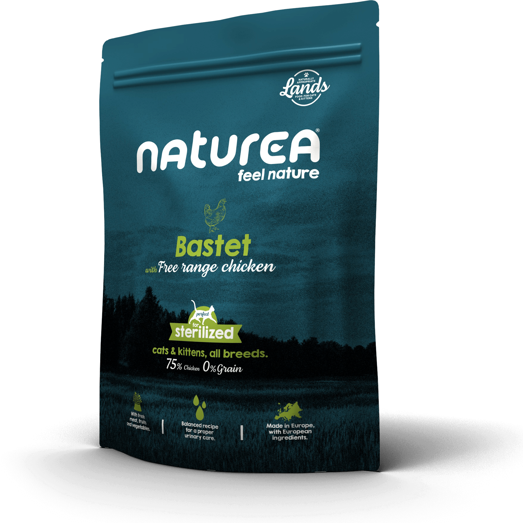 Naturea Bastet száraztáp macskáknak csirkehúsból 350g