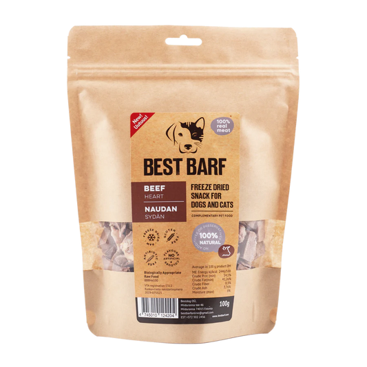 Marhaszív - Fagyasztva Szárított