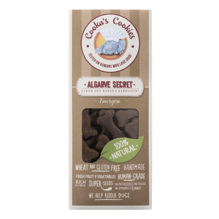 Cooka's Barkissini Algarve Secret szentjánoskenyér és kókusz vegán jutalomfalat 100g