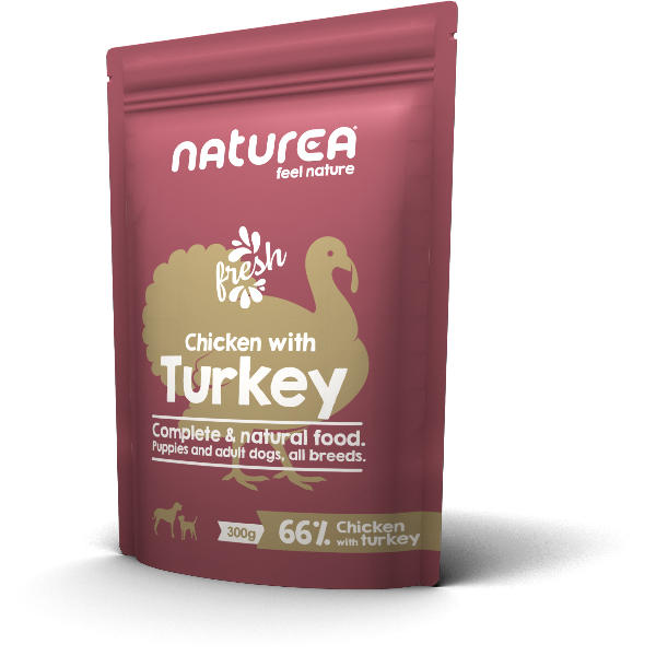 Naturea nedves eledel pulyka és csirkehússal