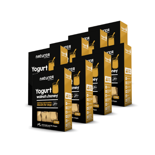 Joghurtos, Diós, Mézes Keksz Kutyáknak - 8db