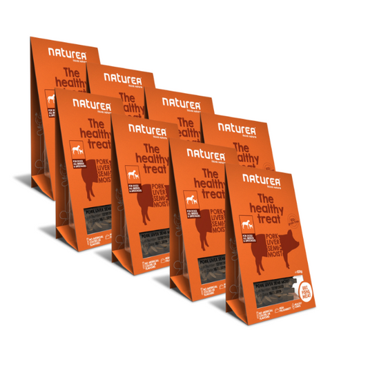 Sertésmáj Félnedves Jutalomfalat Kutyáknak - 8db