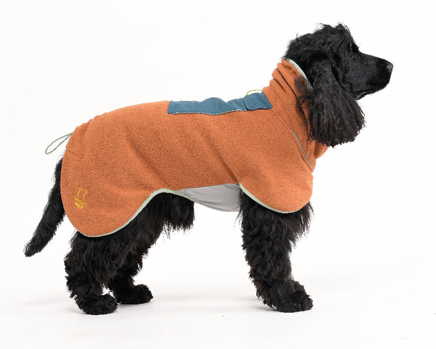 Woolly Wolf kutyakabát fényvisszaverő csíkokkal