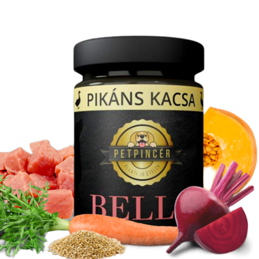 Kacsahús Menü Főtt Kutyaeledel - 300g - Petpincér