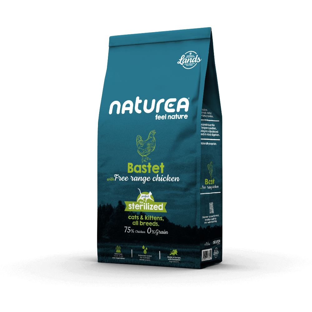 Naturea Bastet száraztáp macskáknak csirkehúsból 1.6kg