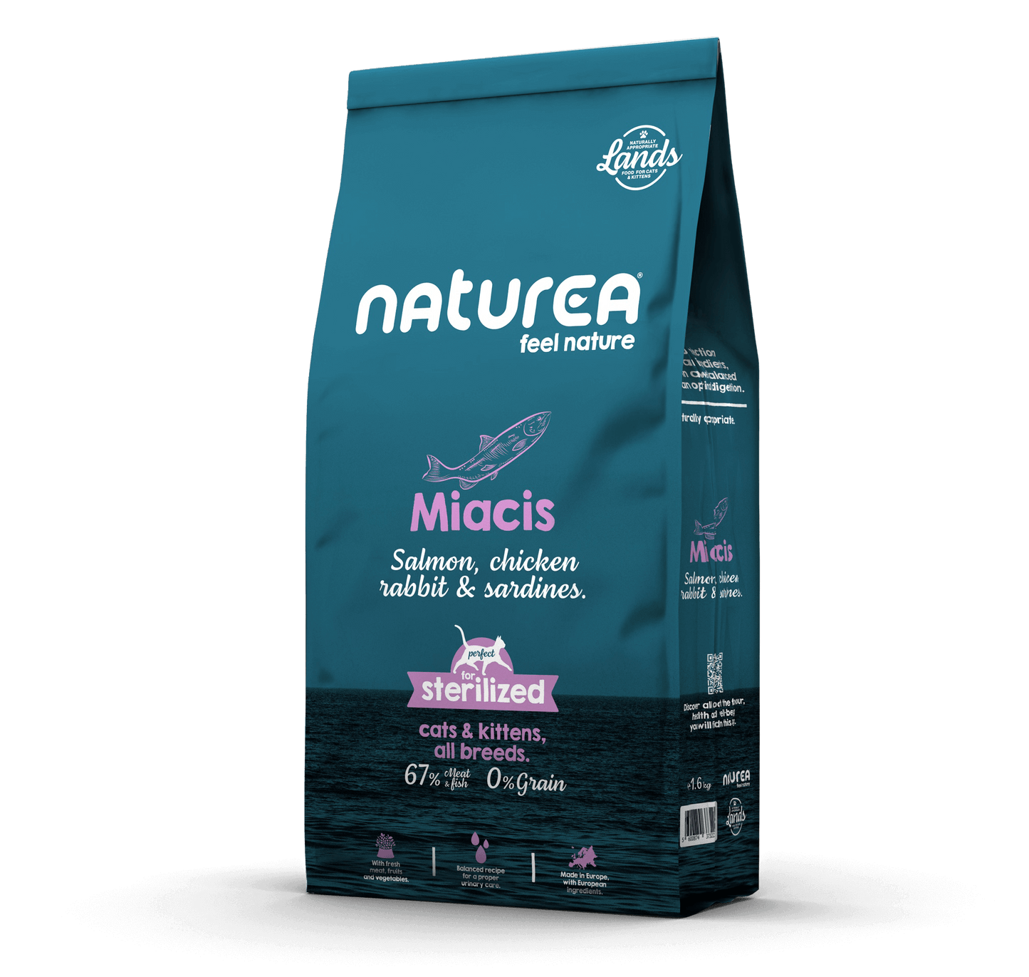 Naturea miacis száraztáp macskáknak 1,6kg
