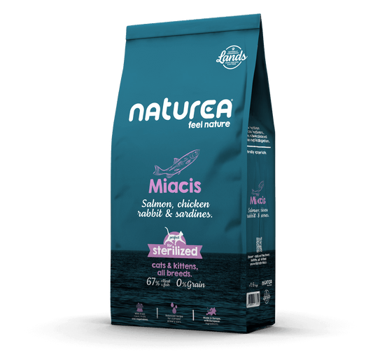 Naturea miacis száraztáp macskáknak  1,6kg
