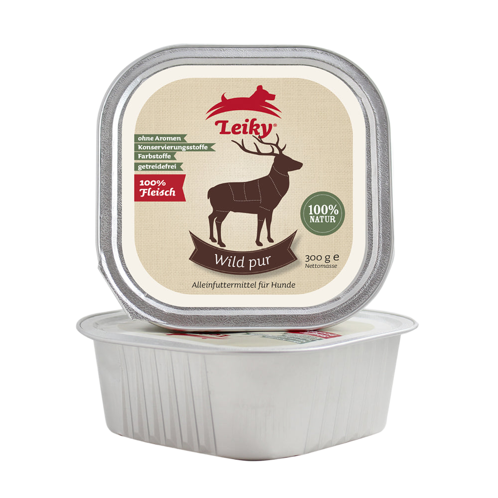 100% szarvashús és belsőségek - 300 g - Leiky