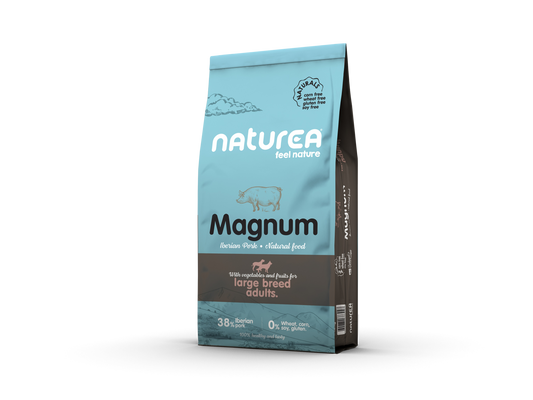 Naturea Naturals MAGNUM Ibériai Sertés Száraztáp Nagytestű felnőtt kutyáknak - 12kg