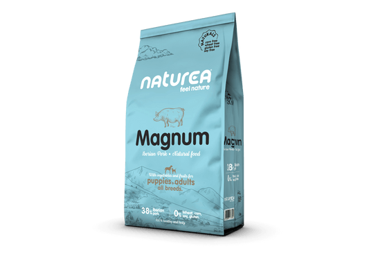Naturea Naturals MAGNUM Ibériai Sertés Száraztáp kölyök és felnőtt felnőtt kutyáknak