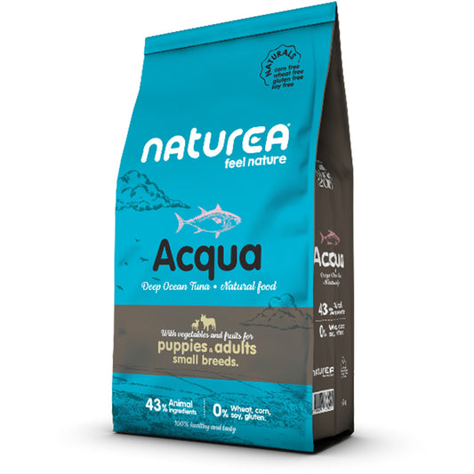 Naturea Aqua Gabonamentes Száraztáp kistestű kutyáknak 2kg