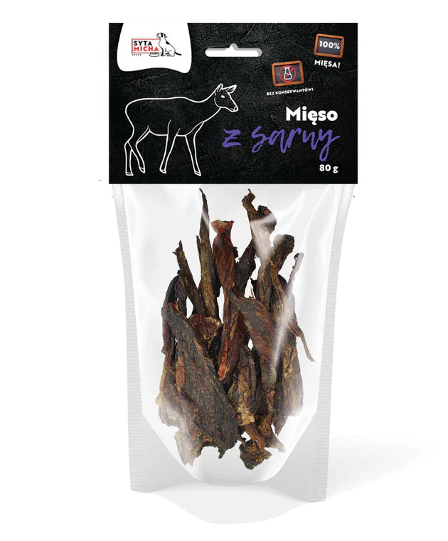 Syta Micha szárított őzhús filé - Hipoallergén - 80gr