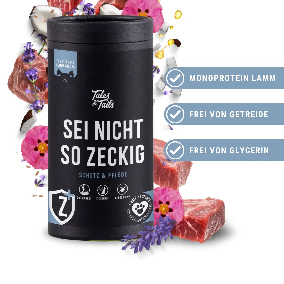Tales & Tails Funkcionális jutalomfalat kutyáknak - Tűnés kullancsok! - 15gr TESZT csomag
