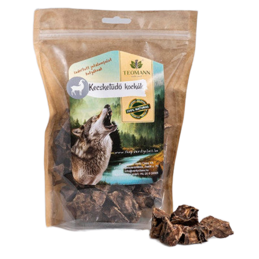 Teomann Szárított kecsketüdő kockák