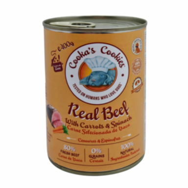 Cooka's Real Beef - marhahús nedvestáp kutyáknak - 400g