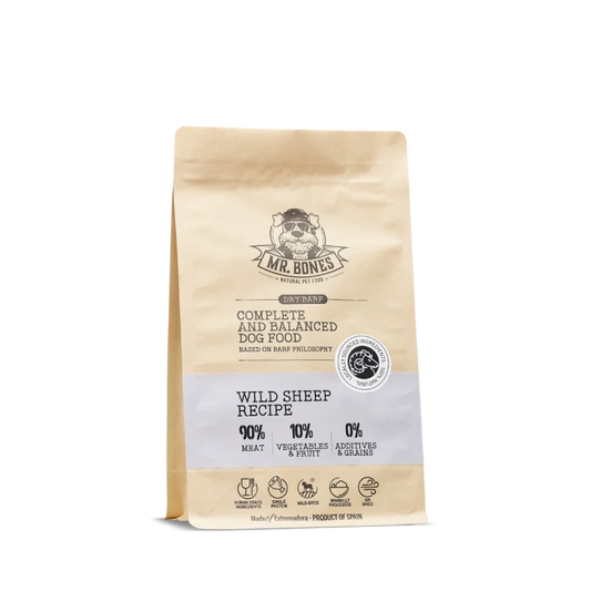 Dry BARF Mufflon – Természetes BARF helyettesítő eledel kutyáknak