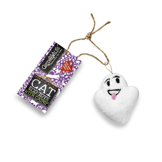 Mr Spooky környezetbarát macskajáték – macskamentával töltve