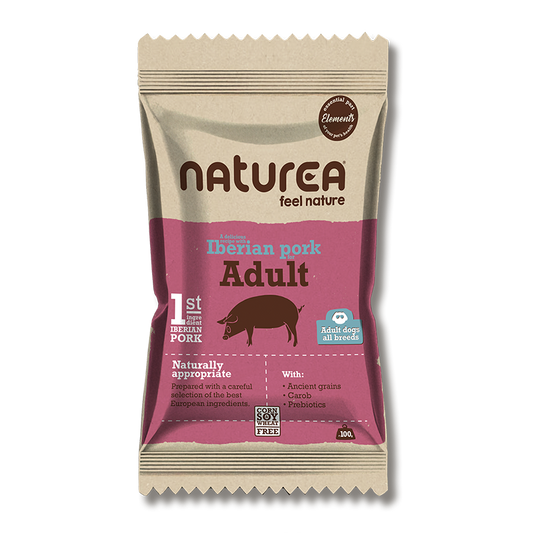 Naturea Elements - Felnőtt Kutyatáp Ibériai Sertéshússal - Kóstoló csomag 100gr