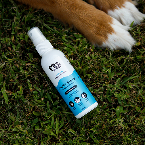 Happy smile prebiotikus komplex szájspray kutyáknak - We Love Bark - 100 ml