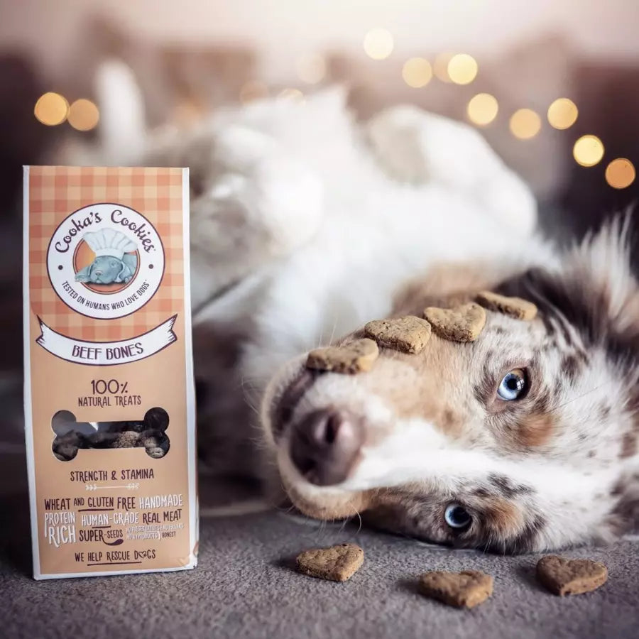 Cooka's Cookies Beef Bones marhás jutalomfalat 100g