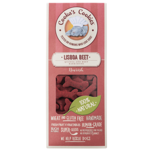 Cooka's Barkissini Lisboa Beet cékla és quinoa vegán jutalomfalat 100g