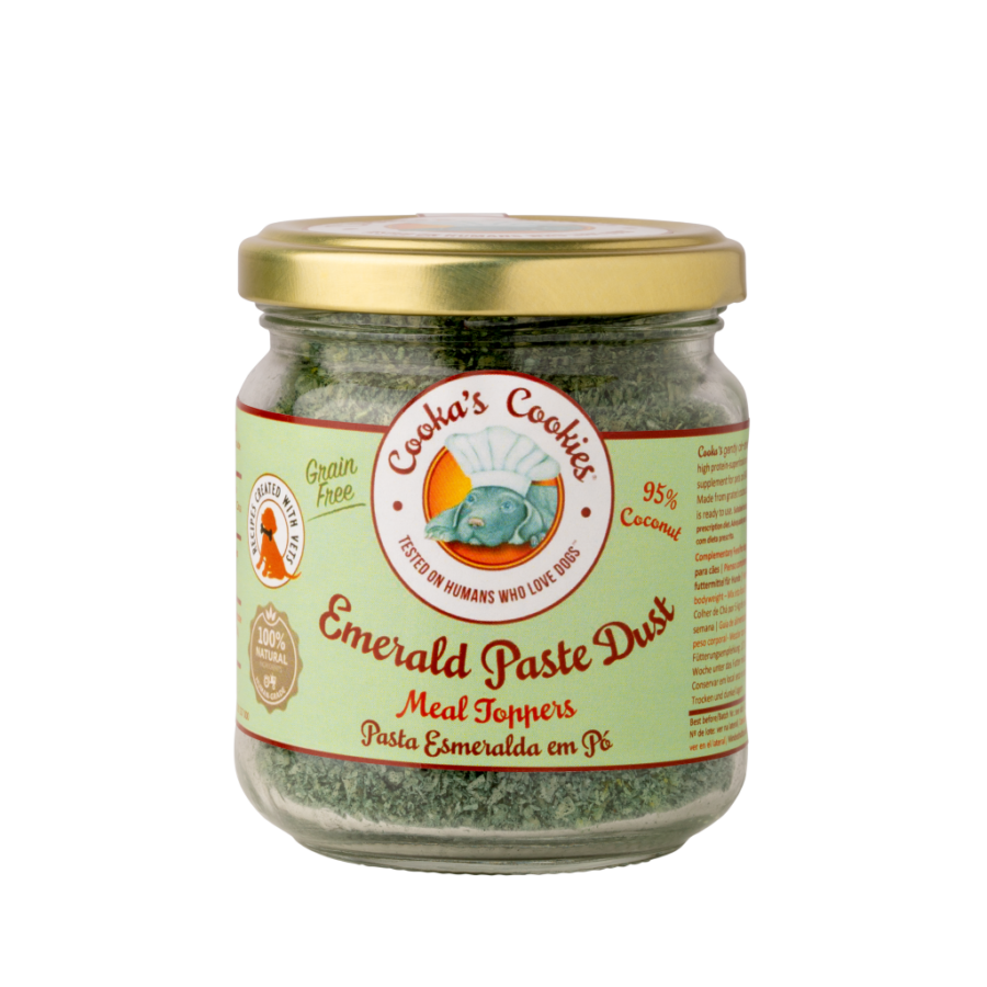 Cooka's Emerald Paste immunerősítő szuper-food táplálékkiegészítő kutyáknak és macskáknak 65g