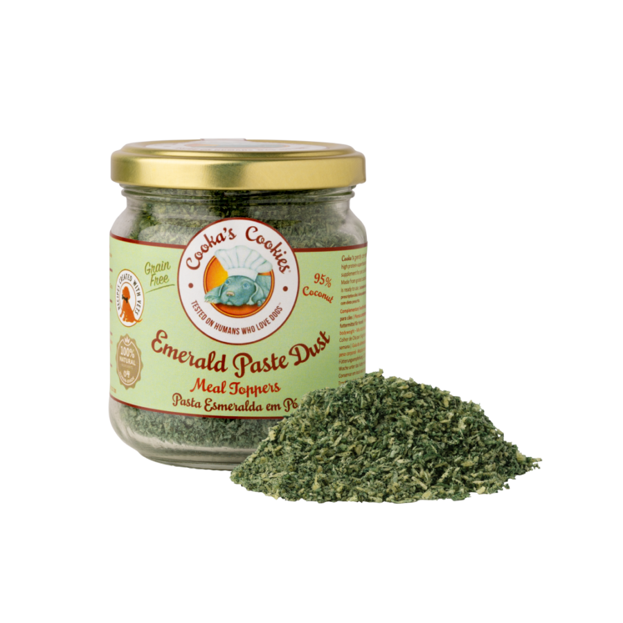 Cooka's Emerald Paste immunerősítő szuper-food táplálékkiegészítő kutyáknak és macskáknak 65g