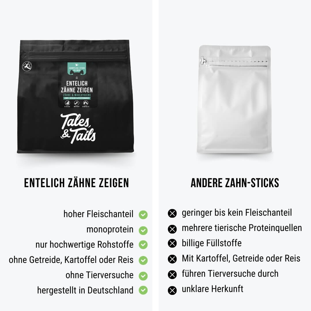 Tales & Tails fogtisztító rágcsa kutyáknak bárányhússal - 200gr