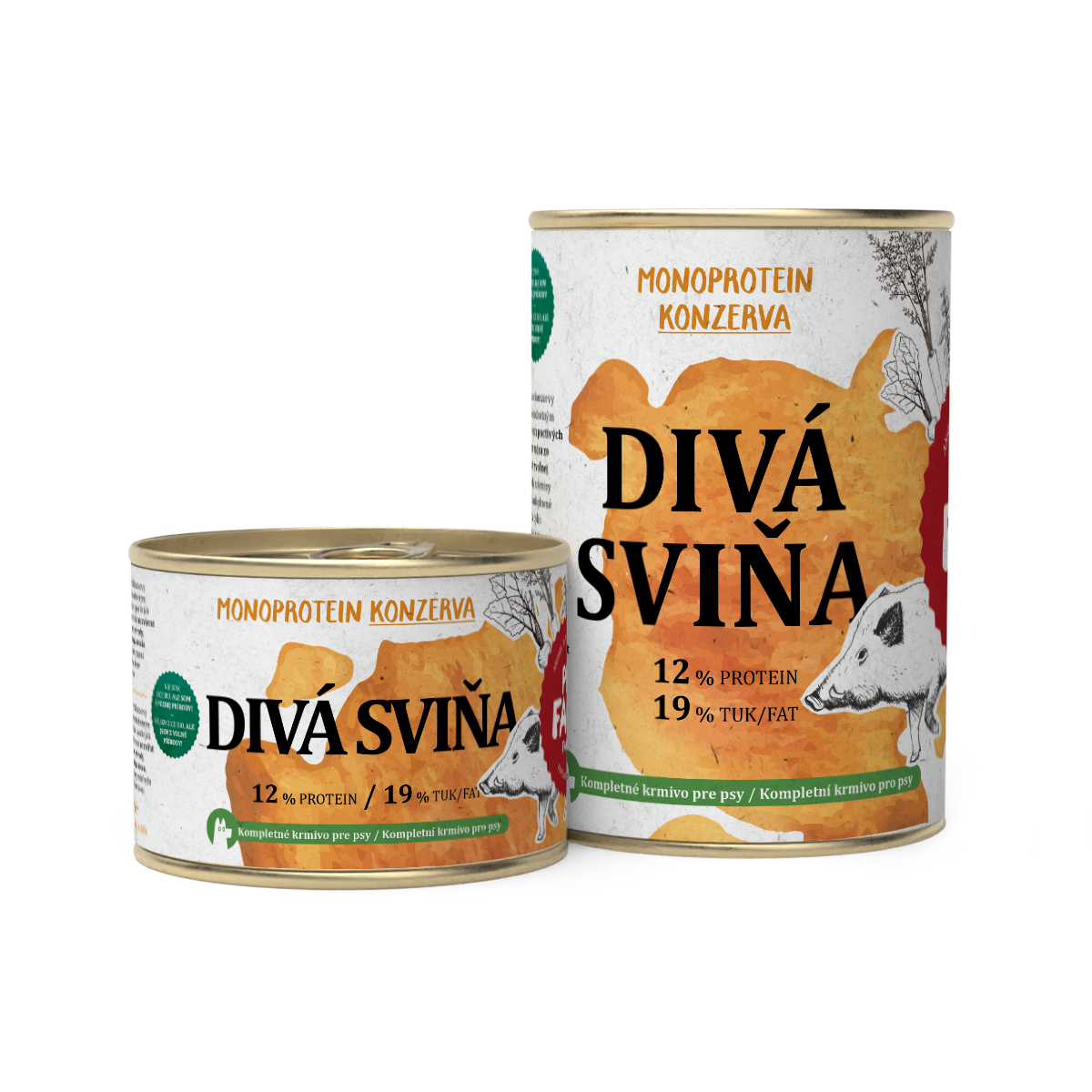 Vaddisznóhús Konzerv Kutyáknak