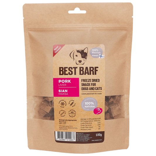 Sertésmáj - Fagyasztva Szárított