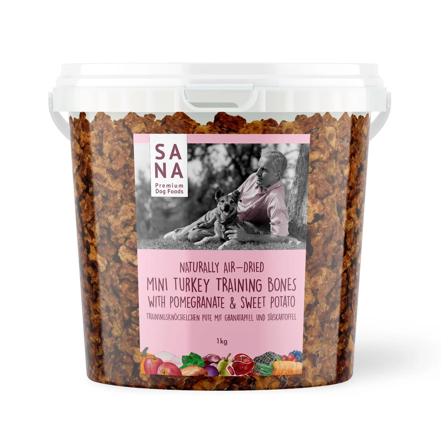 SANA Tréning snack pulykával, gránátalmával és édesburgonyával - 100gr