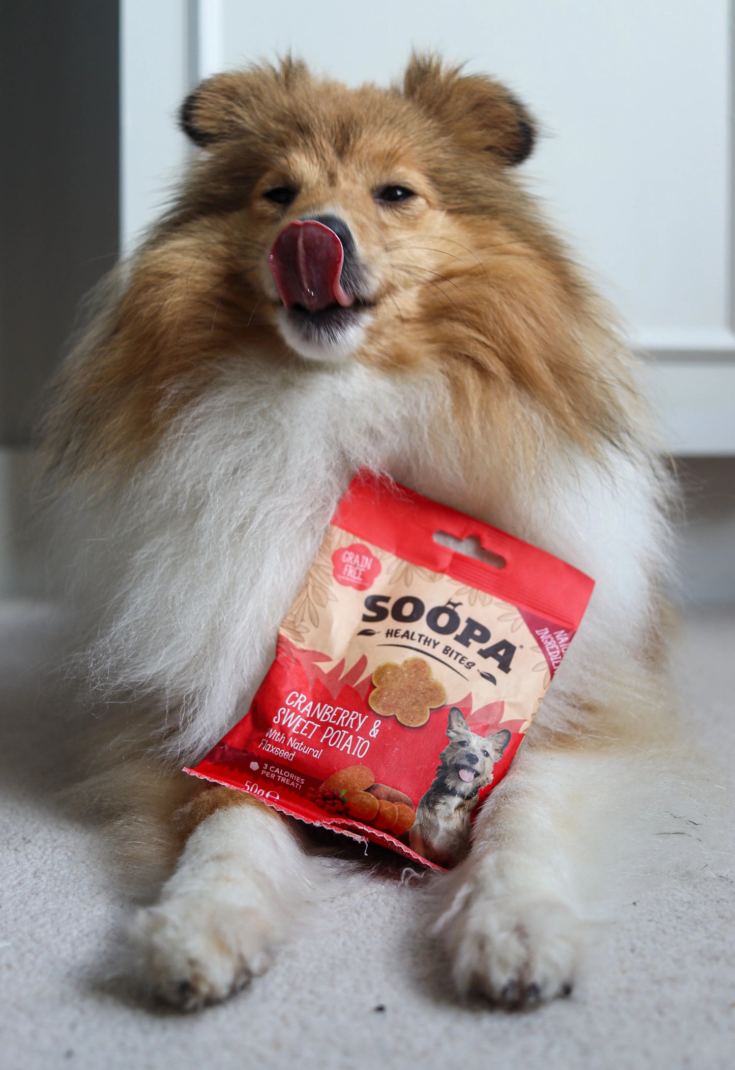 Soopa Healthy Bites - vörösáfonya és édesburgonya - 50gr