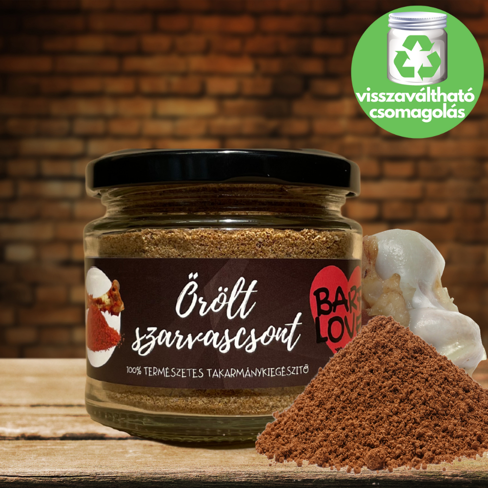BARF LOVE - 100% Őrölt szarvas csont kutyáknak 150 g
