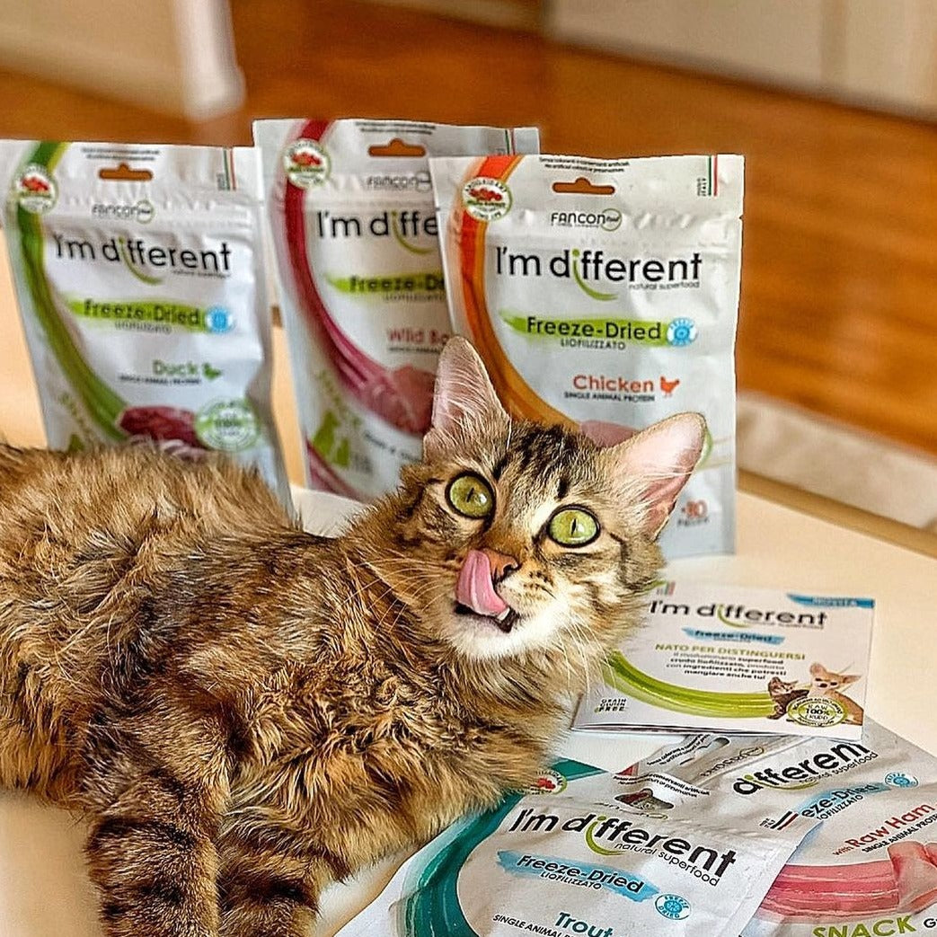 Fagyasztva szárított vaddisznó tréning snack - I'm different