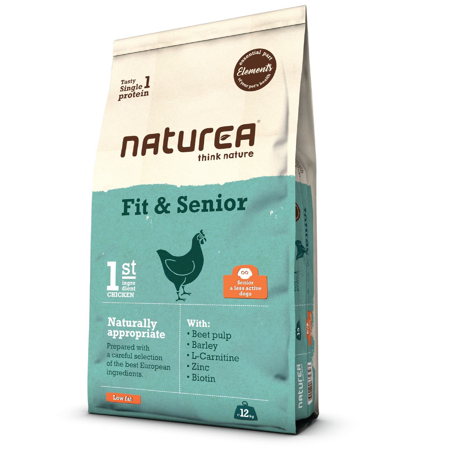 Naturea Elements Fit & Senior Kutyatáp túlsúlyos és idős kutyáknak - Kóstoló csomag 100gr