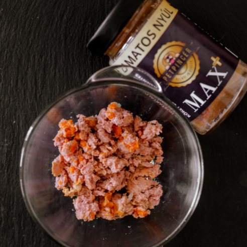 Nyúlhús Menü Főtt Kutyaeledel - 80% hús- 300g - Petpincér