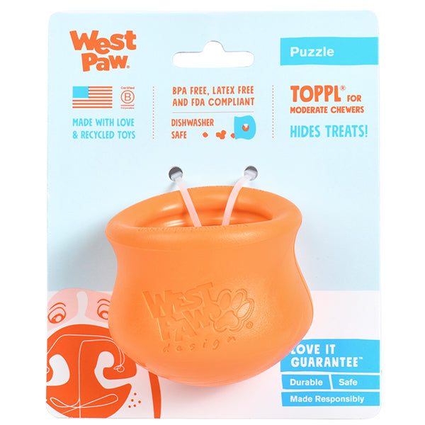 West Paw Toppl Okos Játék - Candy Cane