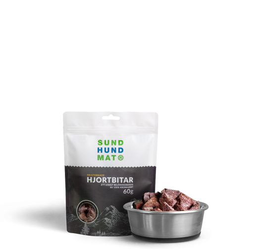 Sund Hund Fagyasztva szárított szarvashús jutalomfalat kutyáknak és macskáknak