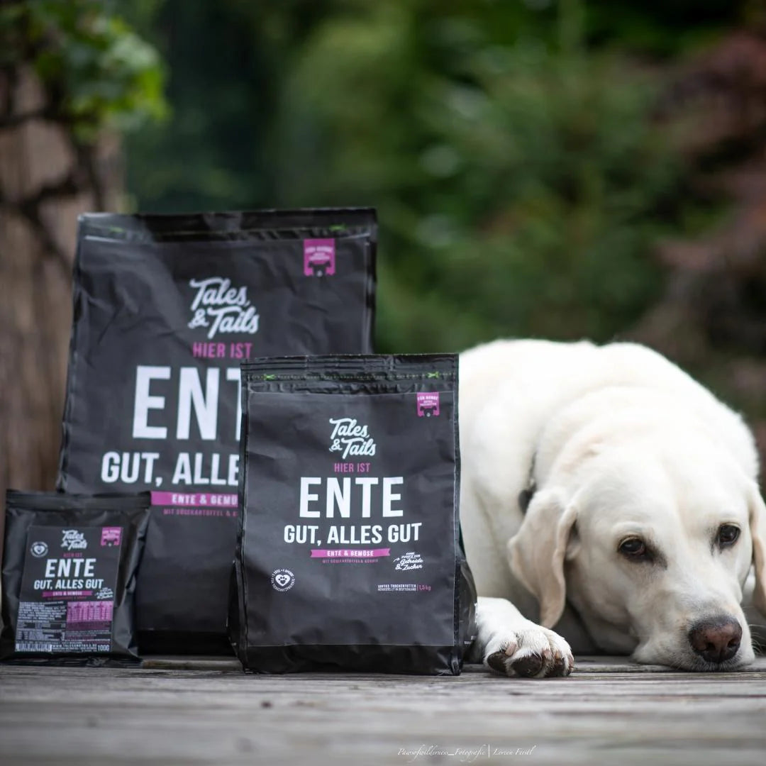 Tales & Tails félnedves prémium kutyaeledel érzékeny kutyáknak