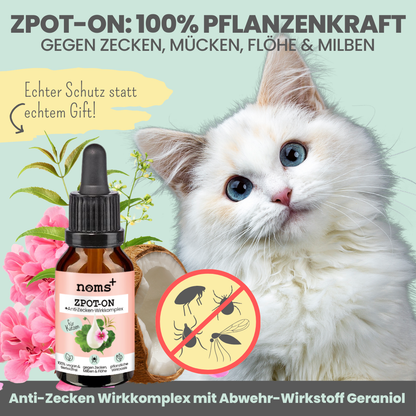 Zpot-on természetesélősködők elleni csepp macskáknak 