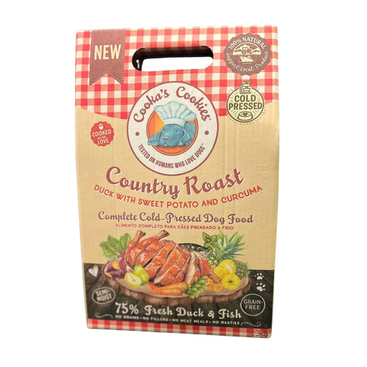 Cooka’s Country Roast Duck & Fish Hidegen Sajtolt Kutyatáp