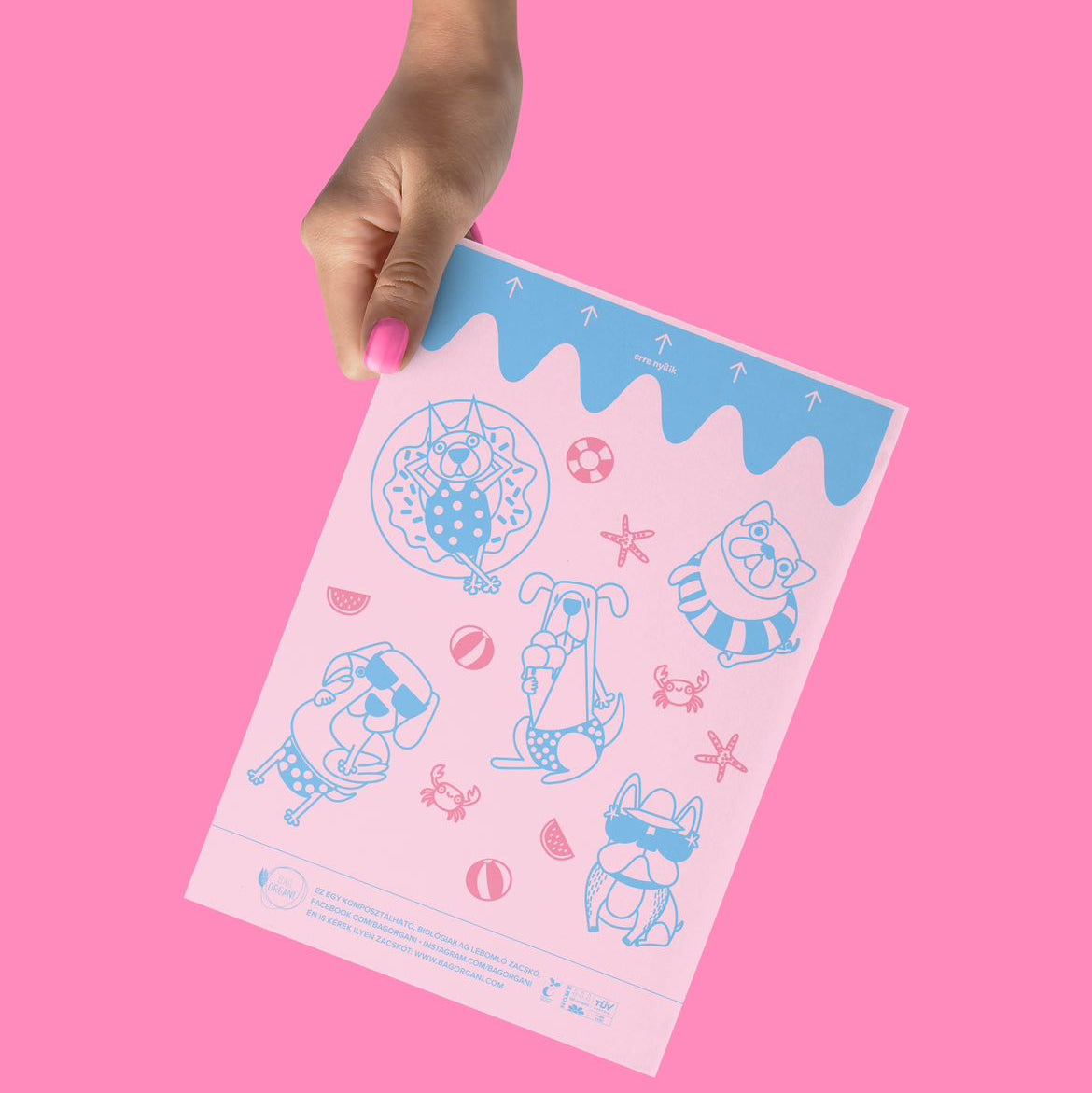 Bagorgani lebomló kakizacsi Bubblegum színben