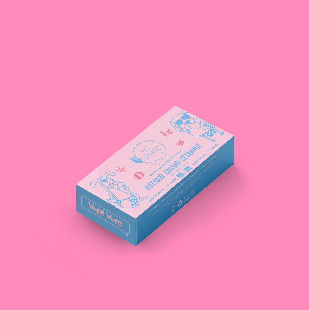 Bagorgani lebomló kakizacsi Bubblegum színben