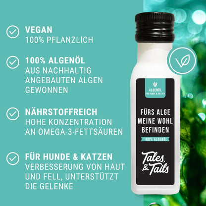 Tales & Tails - Omega 3 alga olaj