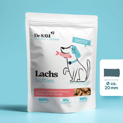 Dr SAM Lachs Softies jutalomfalat kutyáknak csomagolásban