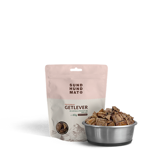 Sund Hundmat fagyasztva szárított kecsemáj jutalomfalat darabok kutyáknak és macskáknak