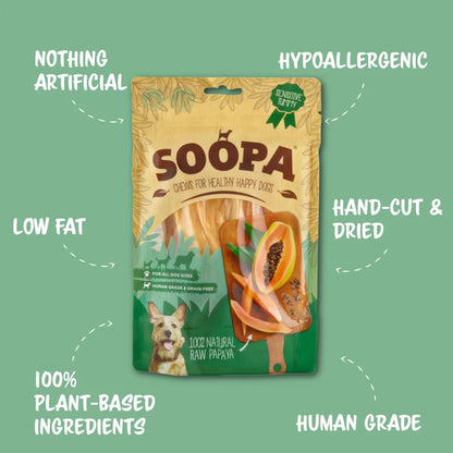 Soopa Natural Chews - Papaya -  85 G